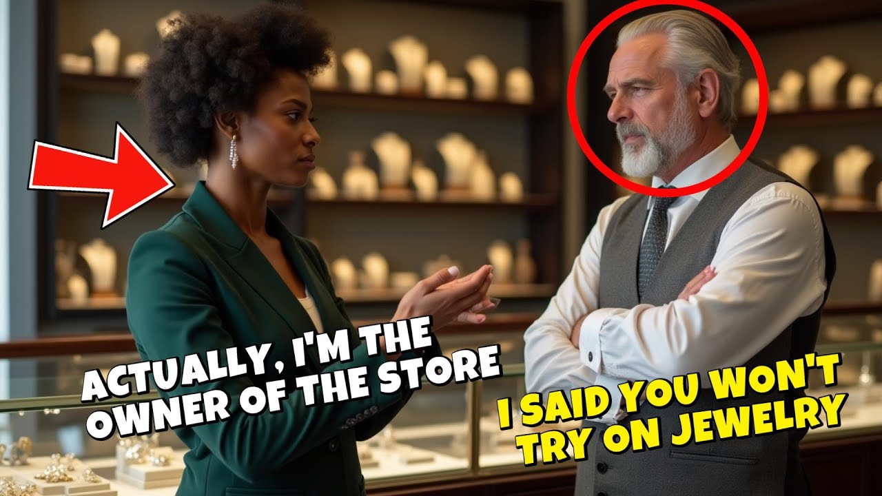 Jewelry Store Clerk Refuses Black Woman To Try On Jewelry Until He Finds Out She’s The Store’s Owner