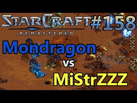 Mondragon (Z) vs MiStrZZZ (P) - June 2009 - StarCraft: Remastered - Replay-Cast #158 [German]