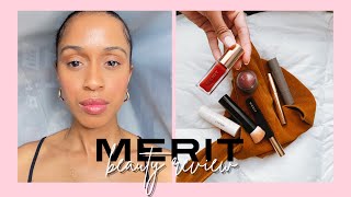 Clean minimalist beauty | merit beauty review for woc | Kelsley Nicole