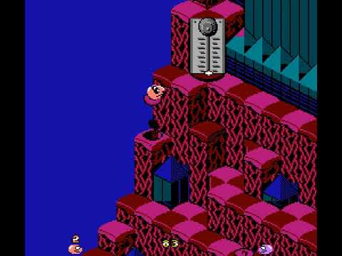 Snake Rattle 'n' Roll (NES) All Hidden Bonus Levels