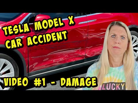 My Tesla Model X Car Accident Experience Makes Me Feel My 2016 P90D Is The Safest Car In The World!
