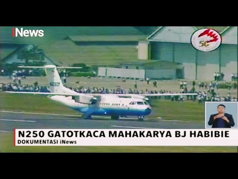 Pesawat N250 Gatotkaca Buatan Habibie Tercanggih pada Masanya - iNews Siang 21/08