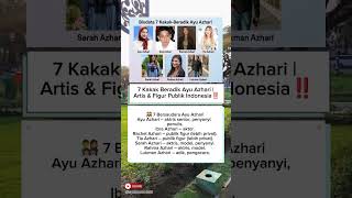 Download lagu 7 Kakak Beradik Ayu Azhari | Artis & Figur Publik Indonesia‼️#shortsfeed #reels #beritaterkini mp3 Download lagu 7 Kakak Beradik Ayu Azhari | Artis & Figur Publik Indonesia‼️#shortsfeed #reels #beritaterkini mp3
