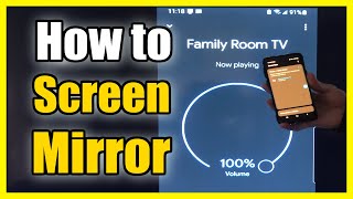 How to Screen Mirror Phone to TV with Chromecast on Google TV (Easy Method)