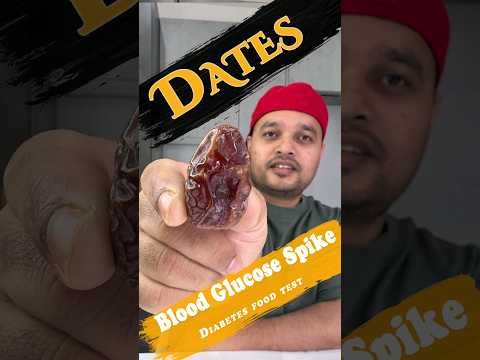 Can Diabetic eat Dates? Dates raise blood sugar? #dates #continousglucosemonitor #type2diabetic