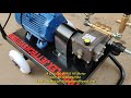 High Pressure Washer Triplex Plunger Pump Hydro Test Pump