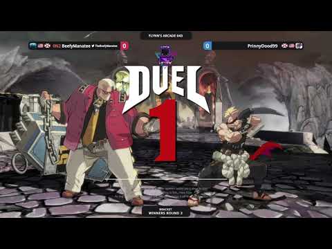 Flynn's Arcade 043 Winners Round 2 - BeefyManatee (Goldlewis)Vs. PrinnyDood99 (Chipp)Guilty Gear