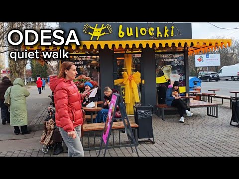 Odessa Walking Tour 🇺🇦 | Quiet Residential Streets & Local Life | 4K City Walk