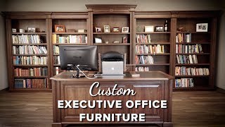 Make a Statement, with Solid Wood Executive Office Furniture