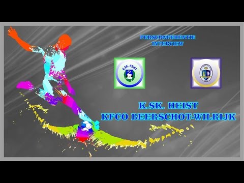 KSK TV ... K.SK. Heist - KFCO Beerschot Wilrijk - Persconferentie