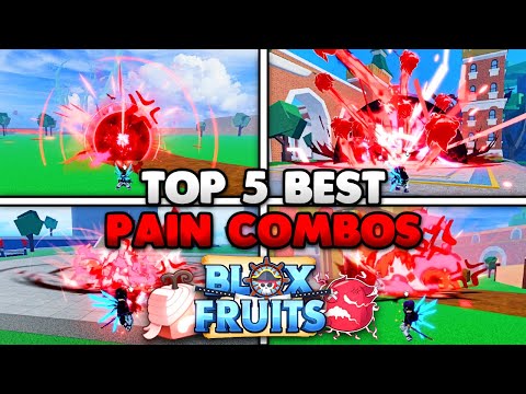 I Used my Top 5 BEST Pain Rework Combos for Bounty Hunting in Blox Fruits