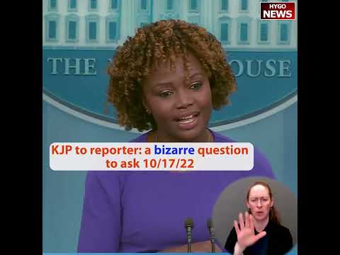 White House to reporter: it's a bizarre question to ask