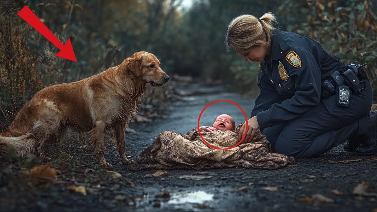 The Loyal Dog Doesn't Let Anyone Near the Bag – Police Are Stunned to Find a Baby Inside