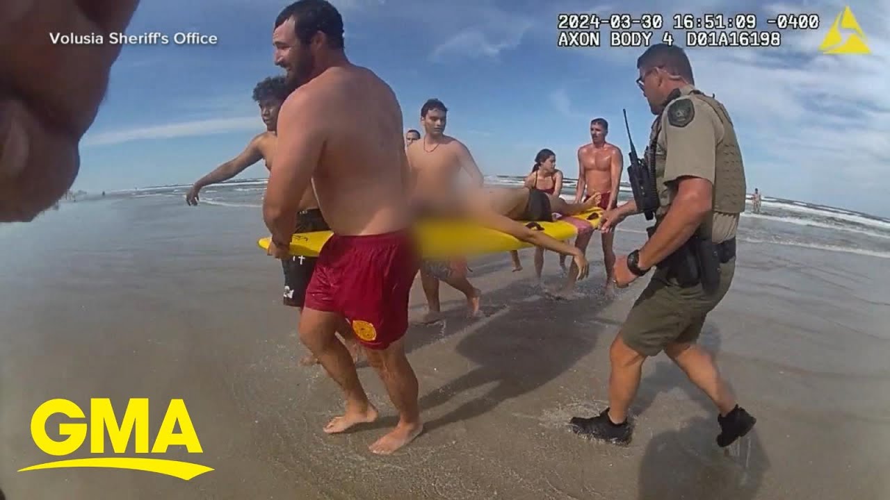 Florida man rescued from rip current