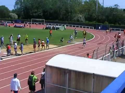 400m Haies JUM (série 1) - Match interligues Cadets-Juniors 2016 à Béziers