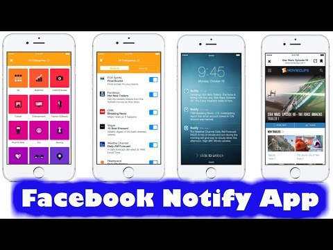 Facebook releases Notify App that shows Push Notifications on Lock Screen