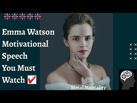 Emma Watson Motivational Speech | #emmawatsonmotivaionalspeech