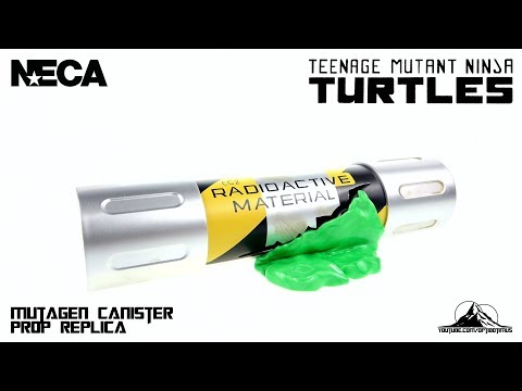 Optibotimus Reviews:  NECA TMNT Mutagen Canister Prop Replica