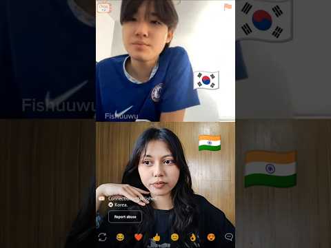 I Met This Cute Korean Guy 😍 #ometv #ometvkorea #korean #omegle