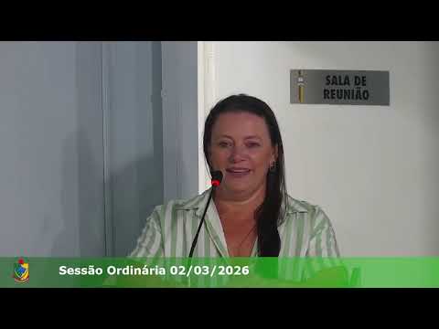 07ª Sessão Ordinária 02/03/2026 da Câmara Municipal de Ipiranga/PR