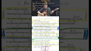 Four Strong Winds (Neil Young) Short Strum Guitar Cover Lesson with Chords/Lyrics  #shorts