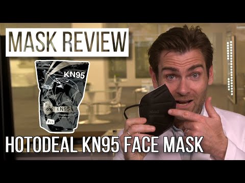 Hotodeal KN95 mask review video thumbnail