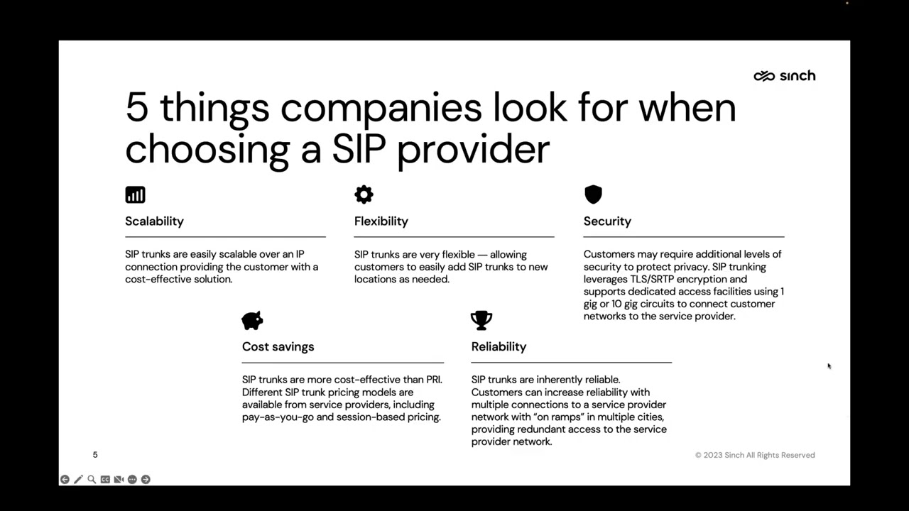 Choosing a SIP Provider
