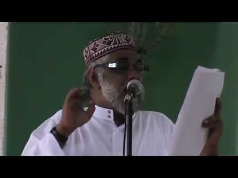 TARBIYYAT BANN MUSULMAAN SELON SURAH AL FAATWIR  - Jumu'ah Par Qaariy Mansoor 27.03.15