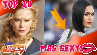 TOP 10 De las actrices  famosas más bellas y sens