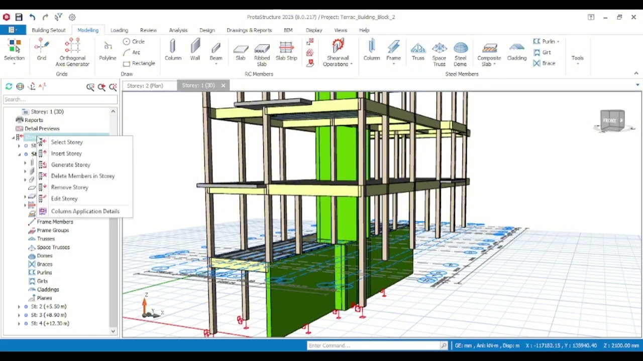 How to Create Foundations at Different Levels in ProtaStructure | Step-by-Step Tutorial