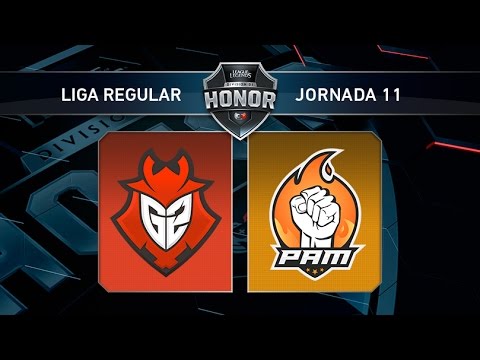 PAM eSports vs G2 Vodafone - #LoLHonor11 - Mapa 2 - Jornada 11 - T11