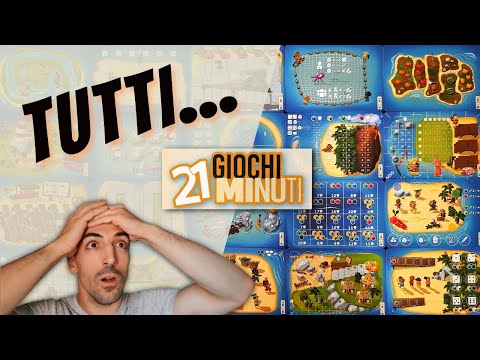 Panoramica di TUTTI i "21 Giochi Minuti"
