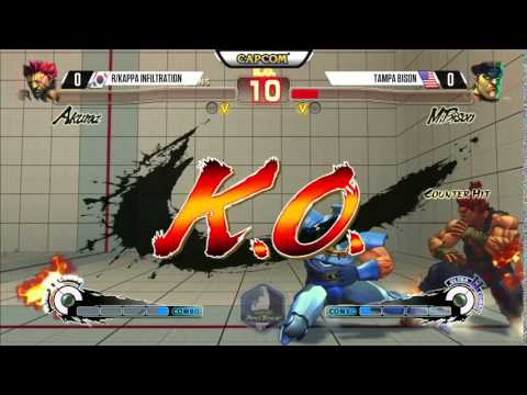 Infiltration (Akuma) vs TampaBison (Bison) - #FinalRound18 #USF4
