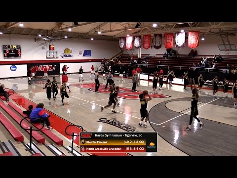NGU Men's Basketball 2016-17 - North Greenville vs. Pfeiffer