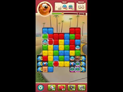 Toon Blast Level 3229 - NO BOOSTERS 🐻🐺🐱 | SKILLGAMING ✔️