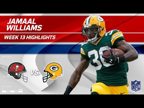 Jamaal Williams' 123 Total Yards & 1 TD vs. Tampa Bay! | Bucs vs. Packers | Wk 13 Player Highlights