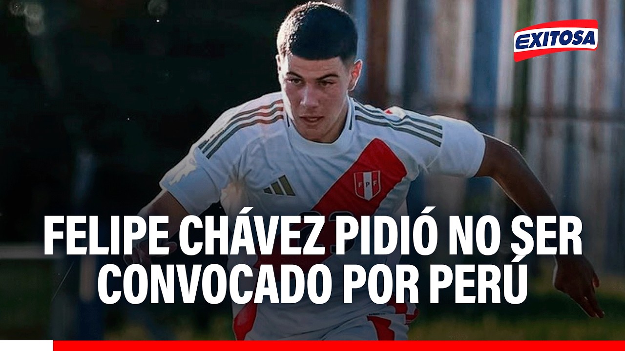 🔴🔵 Felipe Chávez pidió no ser convocado por la selección peruana