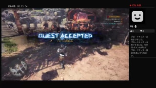 モンスターハンターワールド：MHW男装備にぶちギレ　リスタver.1
