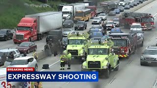 Injuries reported after shooting on Dan Ryan Expressway, state police say