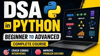 🔴Day - 12 DSA IN PYTHON LIVE | QUIZ AND QUESTIONS | dsa in python full course | Developer Shaurya