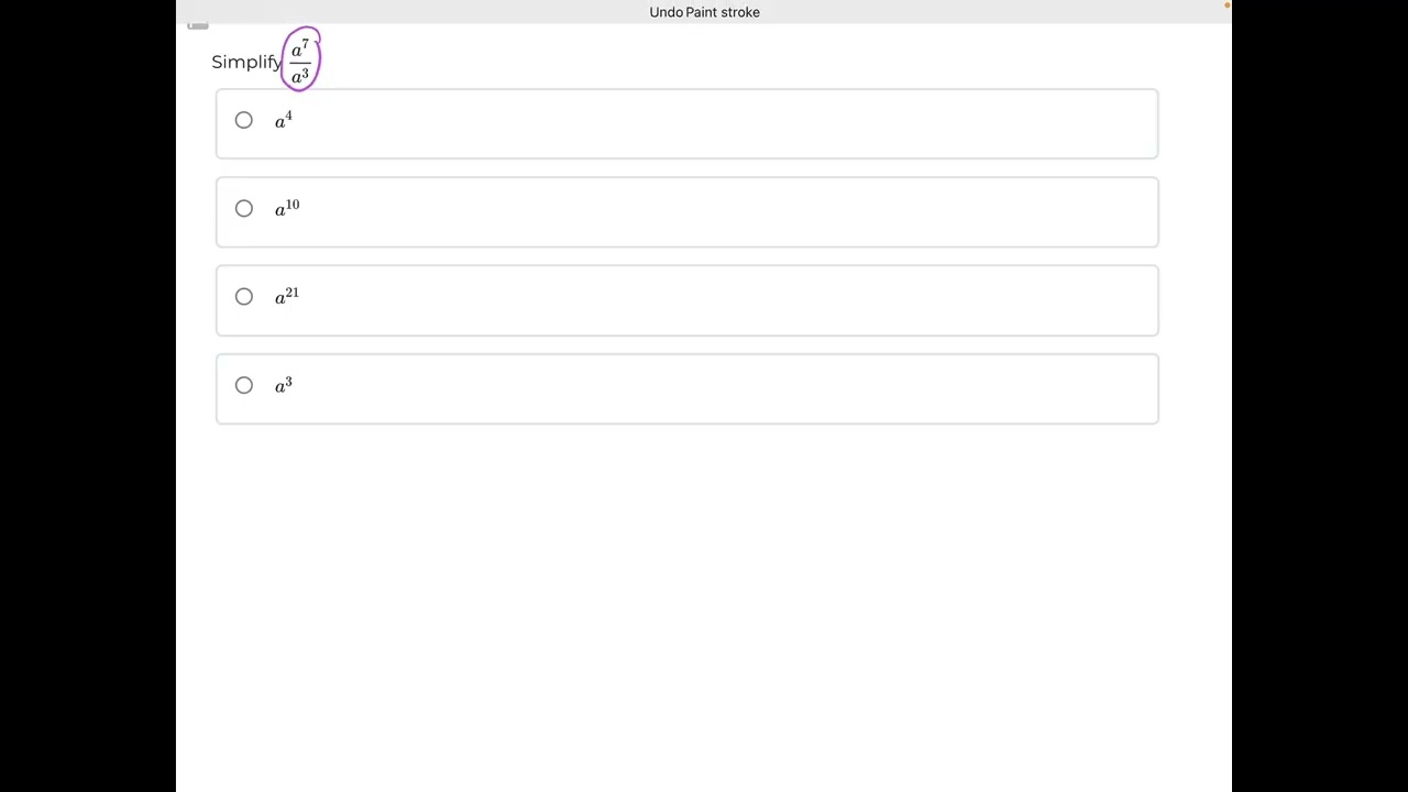 Variable Base Exponents, Solution 2