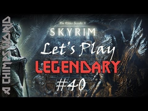 LET'S PLAY: SKYRIM LEGENDARY 40 - Road to Bleak Falls Barrow