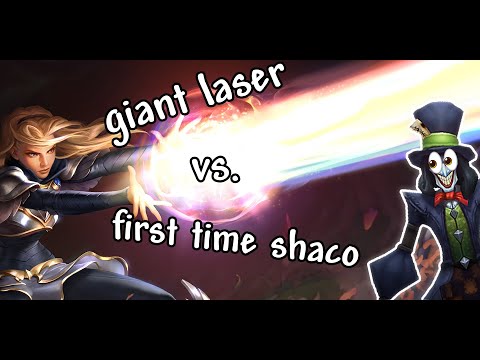 First Time Shaco vs Lux Ult