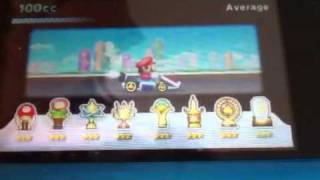 How to get 3 star on Mario kart 7
