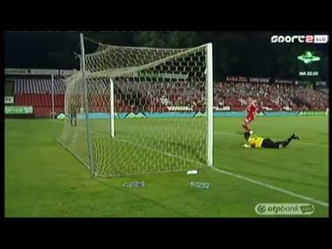 Ferenczi János gólja a DVSC TEVA   Kaposvári Rákóczi FC meccsen