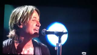 ACM Awards Keith Urban Texas Time performance