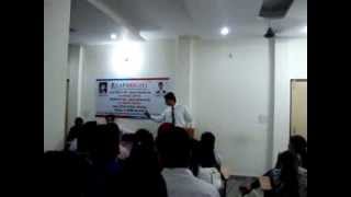 preview picture of video 'Parag Gupta sir at seminar at gaapbright jalandhar part II'