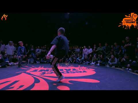 RESPECT MY TALENT-2017 Moscow. Hip-Hop Beginners 1/2 - Nikita vs Senya