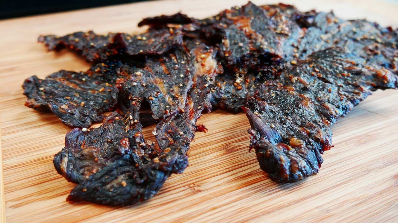 Texas-Style Pepper Beef Jerky