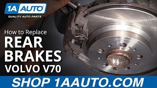 How to Replace Rear Brakes 01-07 Volvo V70